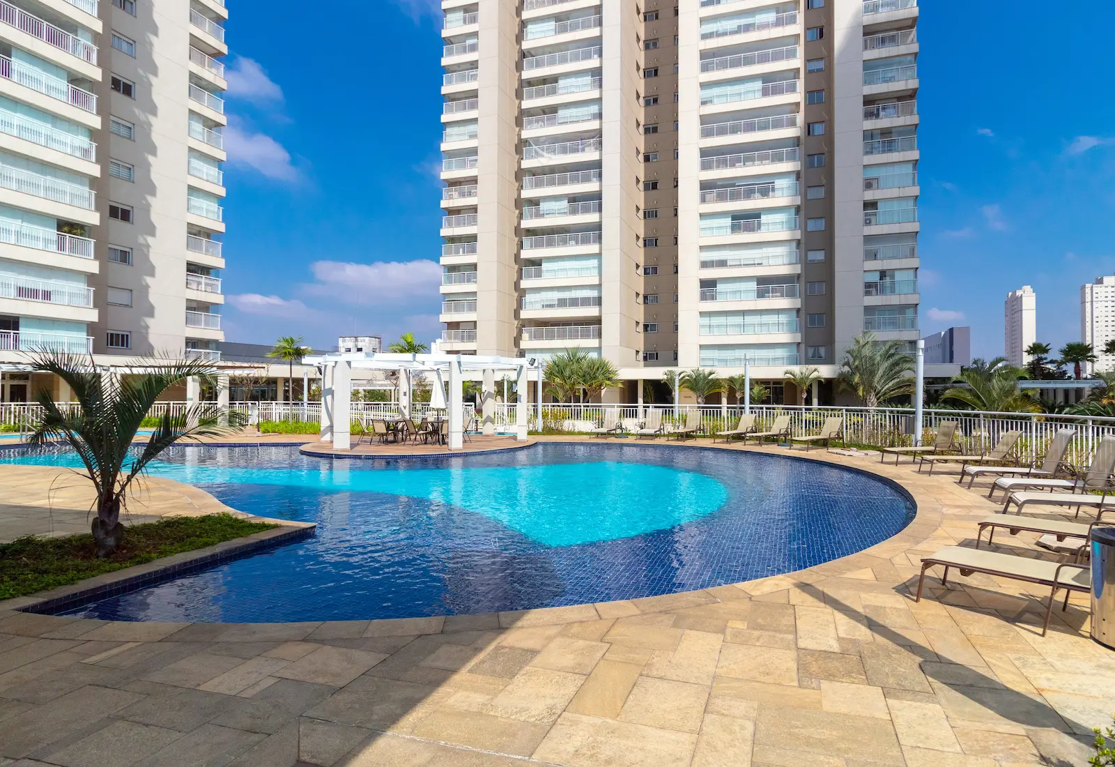 Ambiente condominial para oferecer o Toque Toque